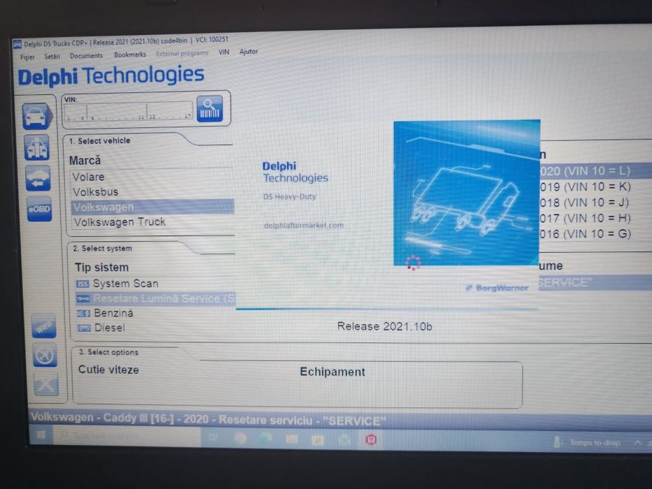 Tester Auto Delphi Laptop
