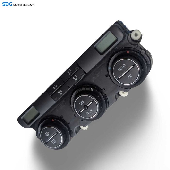 Panou Modul Unitate Comanda AC Aer Conditionat Clima Climatic Volkswagen Tiguan 5N 2007 - 2015 Cod 1K0907044DD 5HB010106 [LR2541]
