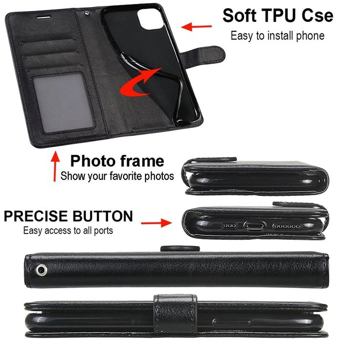 Xiaomi Redmi Note 11S / 11 Pro / 11 Pro+ / Redmi 9/ Кожен калъф тефтер