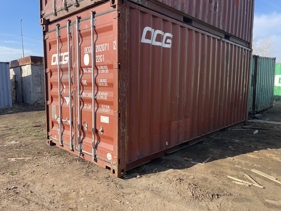 Контейнер 20 футовый в Отличном Состоянии Прям в Наличии в АТЫРАУ.