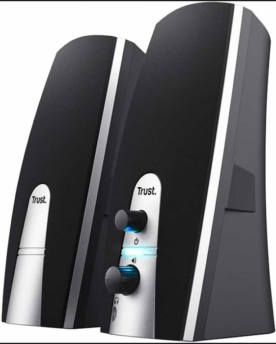 Аудио система Trust - MiLa, 2.0, черна