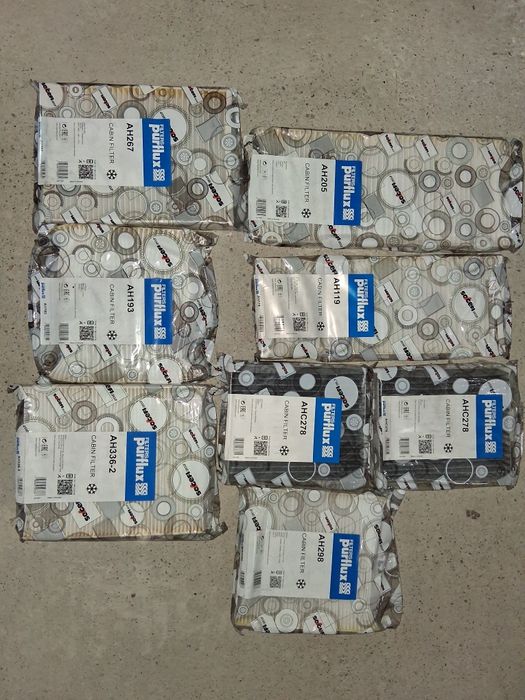 Lot 40 filtre polen Purflux Premium (OE)- BMW, VW, DACIA, FORD