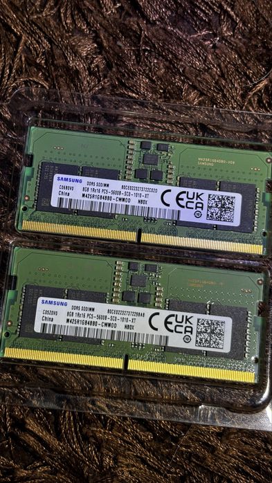 Rami pt leptop DDR5 la 5600MHZ de la Samsung