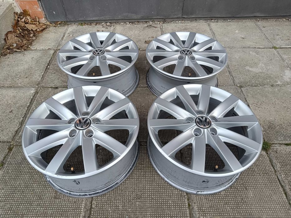 ОРИГИНАЛНИ джанти 17 'цола 5x112 7J ET54 VW Golf 6 / ФОЛКСВАГЕН Голф 6