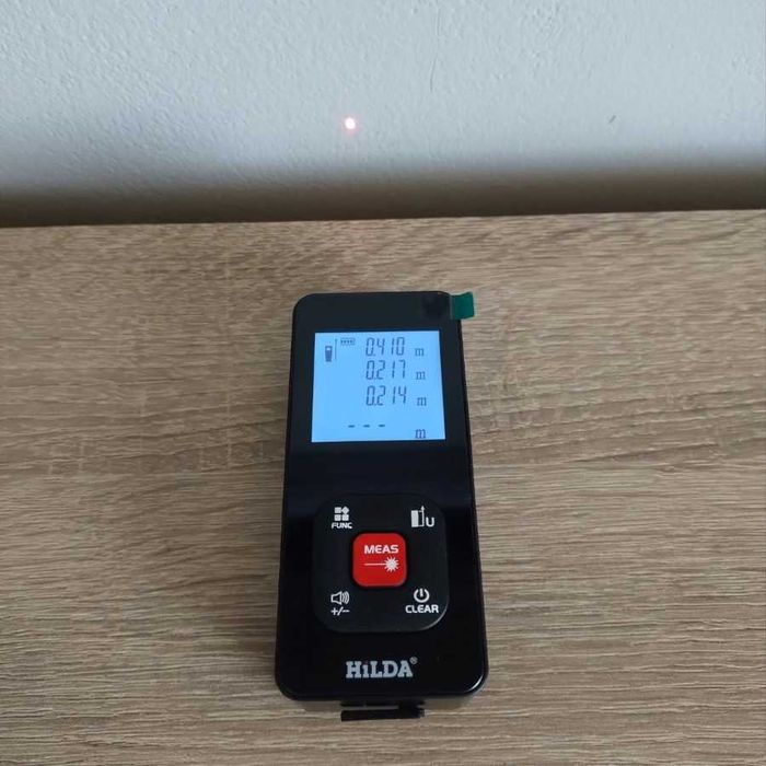 Презареждаща се акумулаторна лазерна ролетка HILDA 50м, 120м