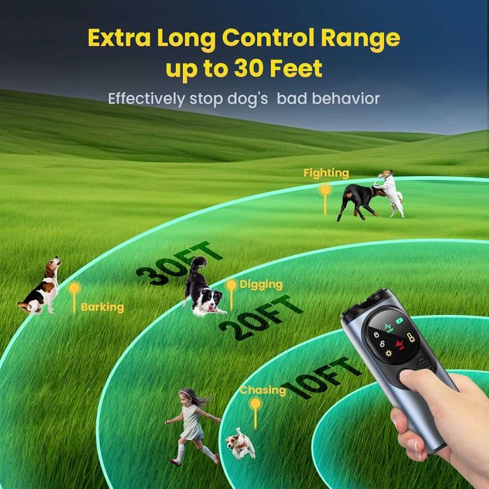 Anti Bark Device – ултразвуков кучегон против лай с LED светлина