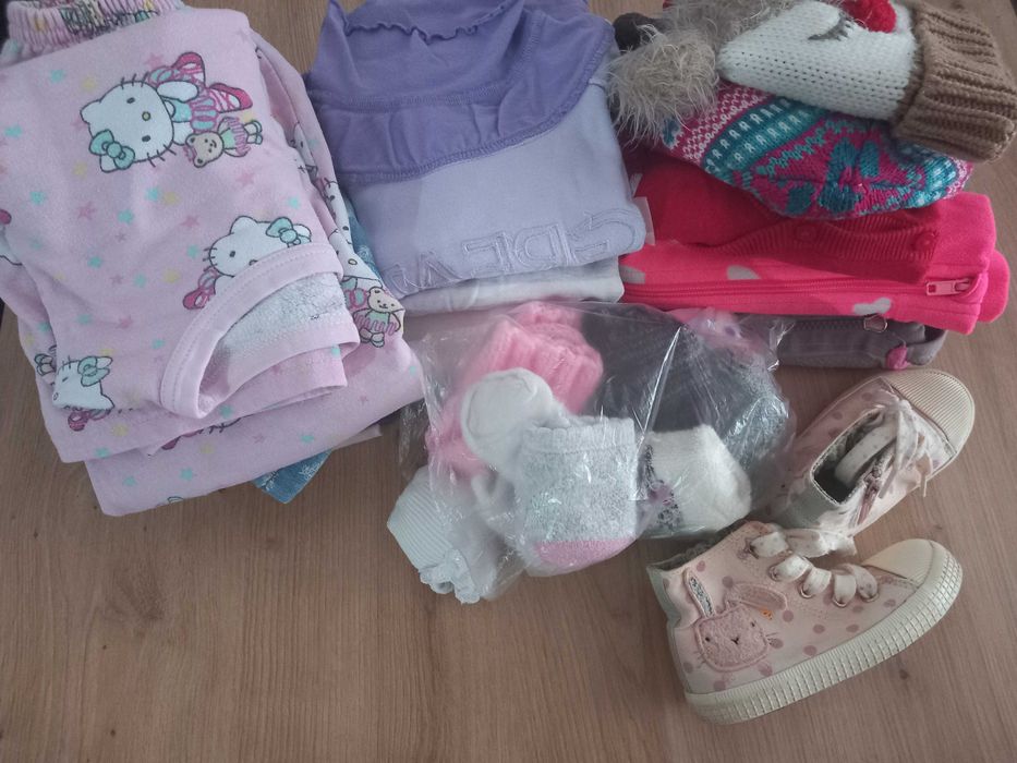 Маркови дрешки за момиченце 2-3г. / 92-98см. + Кецове на NEXT