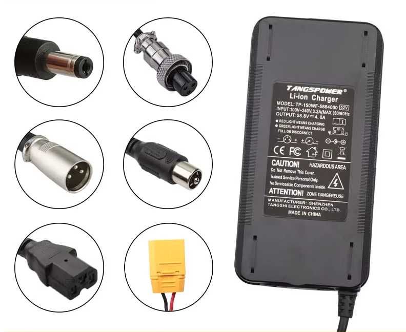 incarcator 52V/58,8V pentru trotinete electrice