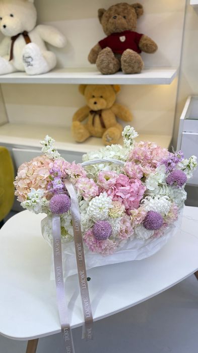 Цветы, корзина цветов