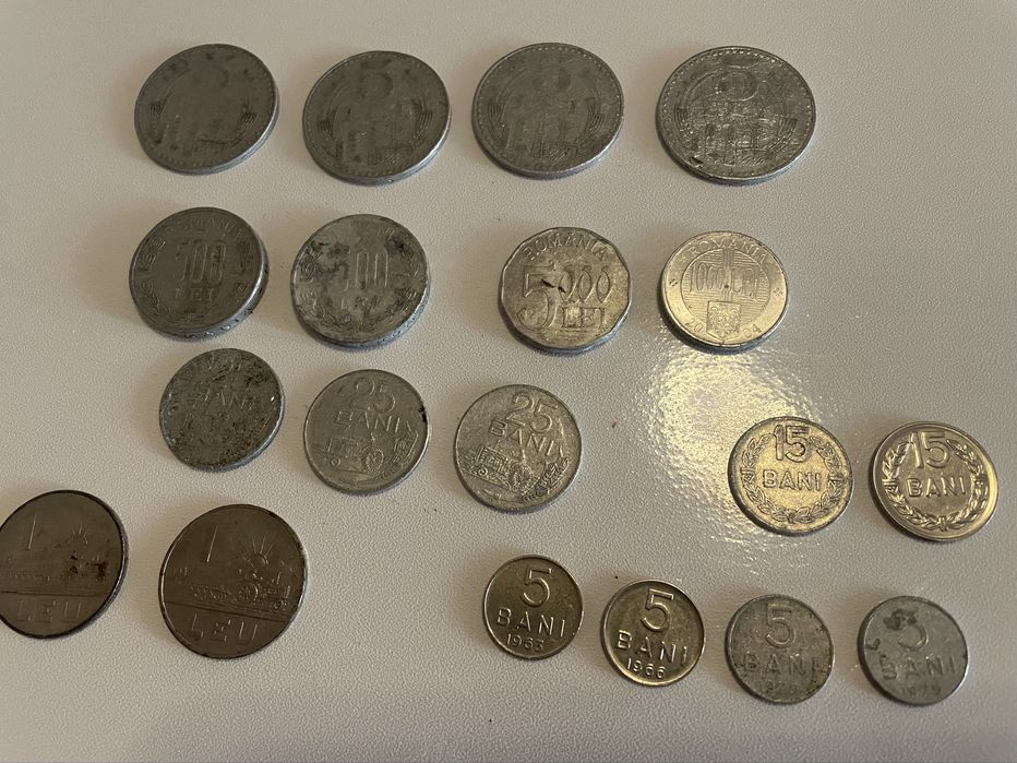 20 de monede românești
