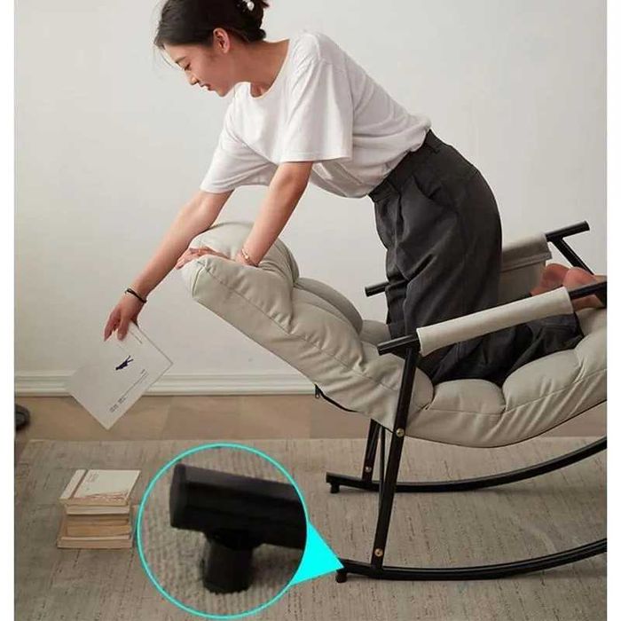 Tebranadigan kreslo,Кресло-качалка, ножки cтальные