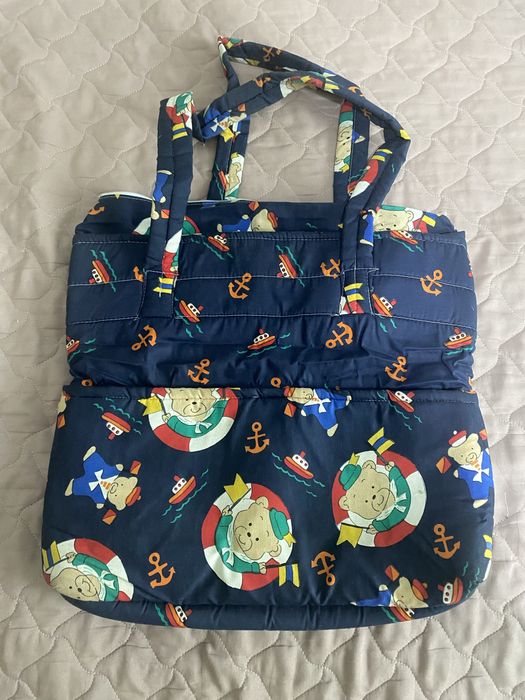 Голяма чанта за бебешки принадлежности