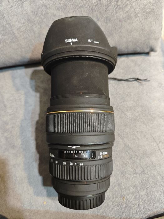 Объектив Sigma 24-70 2.8 для Canon