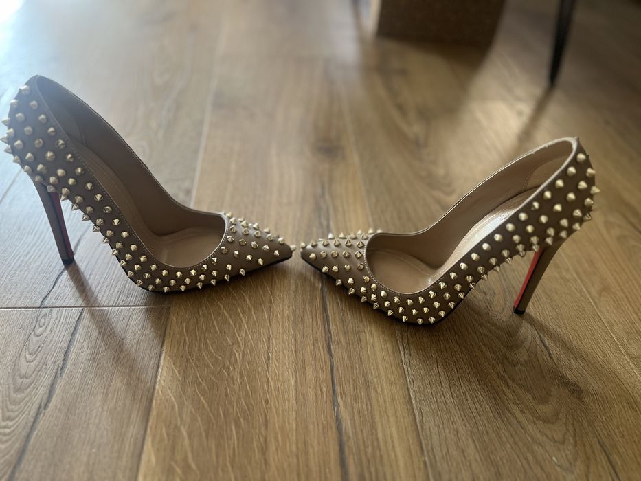 Уникални обувки с шипове - 37 размер - 12 см ток
