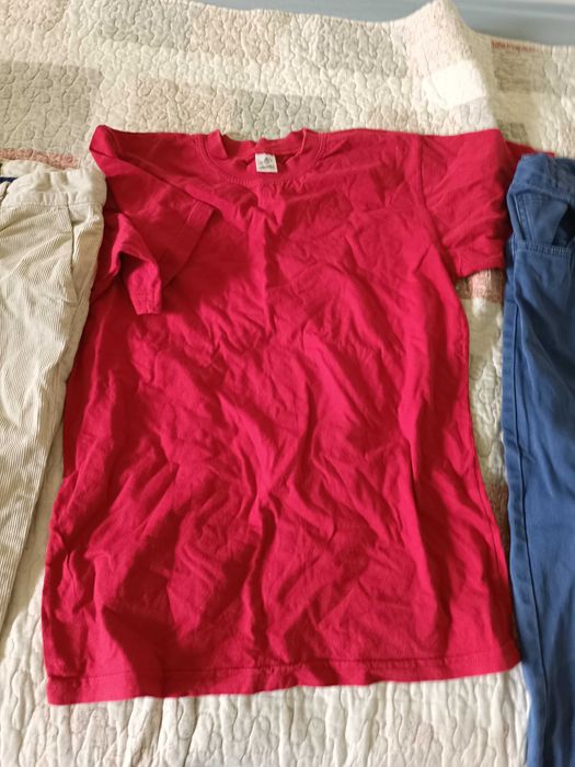 Джински и тениски за момче 10-12 г.