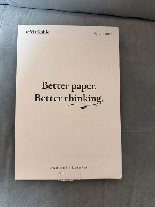 reMarkable 2 + Marker Plus l Ca nou I Garanție 10.2027