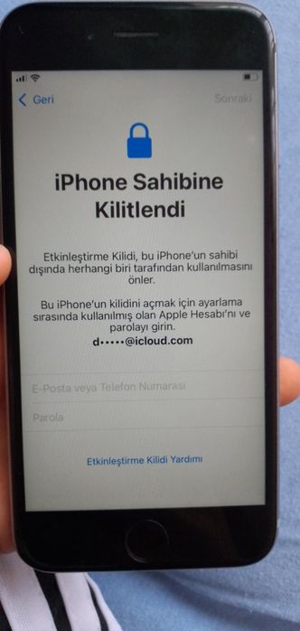 Телефон има само аякот iPhone 6s етелофн