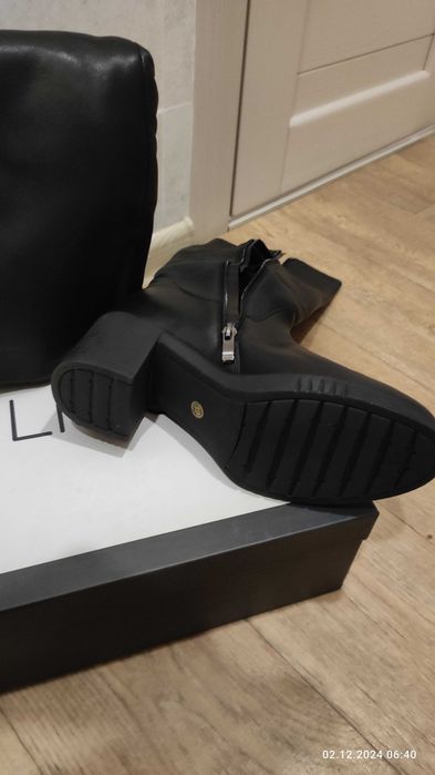 Сапоги новые зимние натуральные