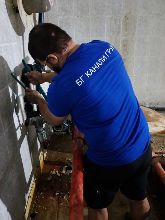 Отпушване на канали видео Диагностика и Ремонт на Канализация