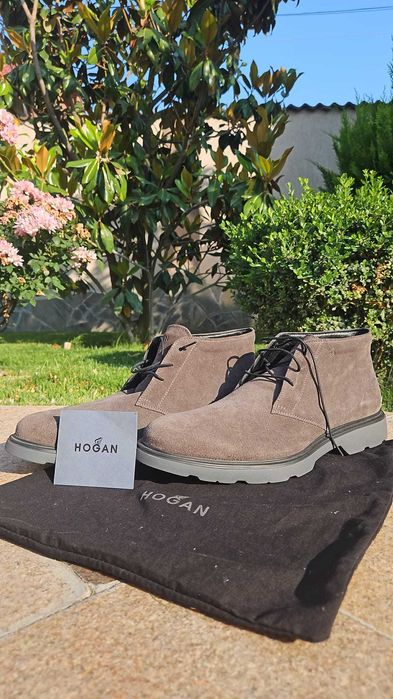 Ghete Hogan piele intoarsa marimea 46