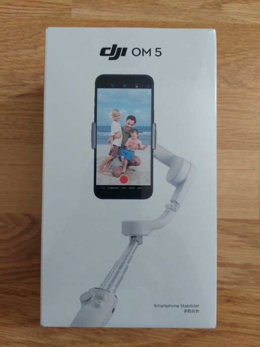DJI OM5 Sistem de Stabilizare pentru Smartphone Sunset White (Alb-Roz)