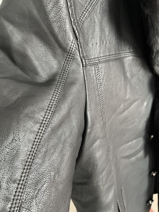 Дубленка кожа 52размер