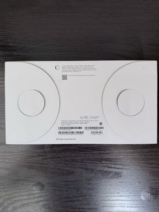 Appel Watch Ultra 3 Titanium Milanese Loop (2024)