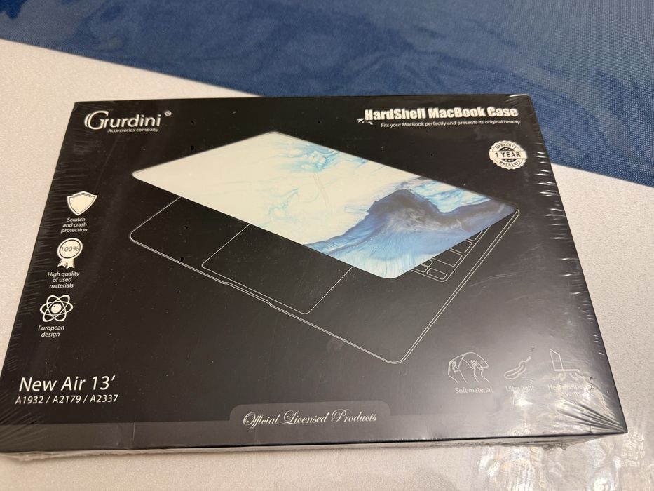 Чехлы Grurdini HardShell для MacBook новые, не использовались, 2 шт.