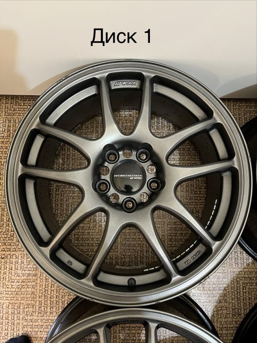 Диски R17 5x114.3 8j ET47 Work