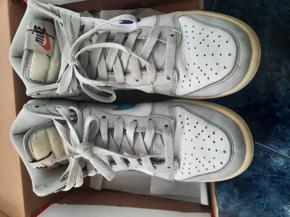 Кожени кецове Найк дънк