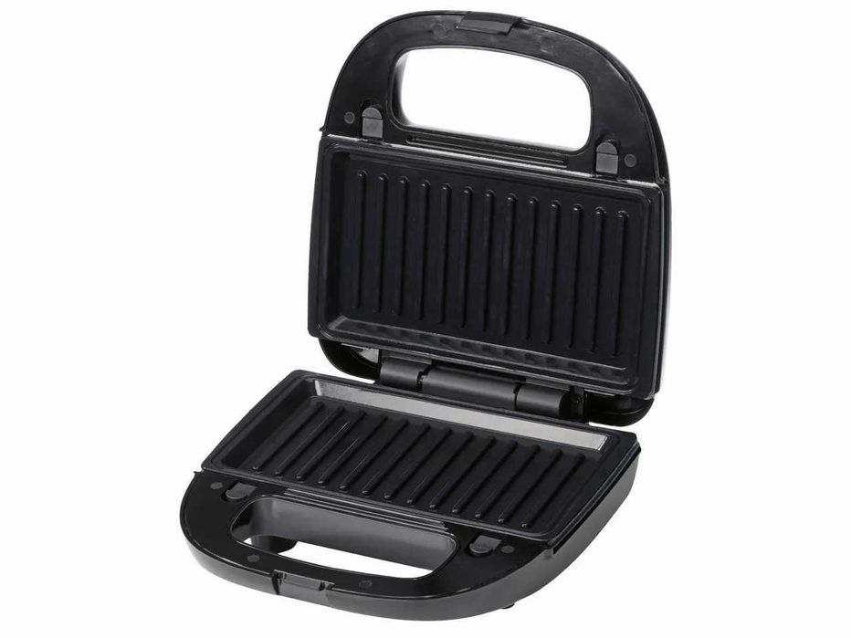 Тостер за сандвичи Гофретник 3 в 1 3 сменяеми плочи SilverCrest 750 W