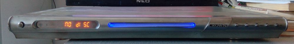 Лот DVD Crown dvd-2730dt и ДВД NEON