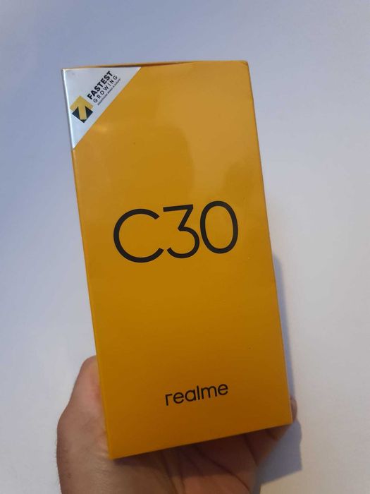 Telefon REALME C30 32GB 3GB 4G Display 6.5" Dual Sim Negru Nou Sigilat
