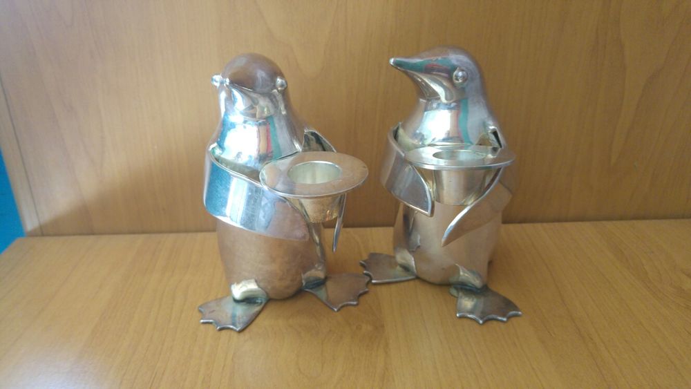 Красиви пингвинчета за свещи!