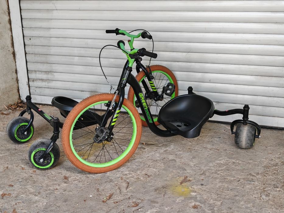 Дрифт триколки Green Machine