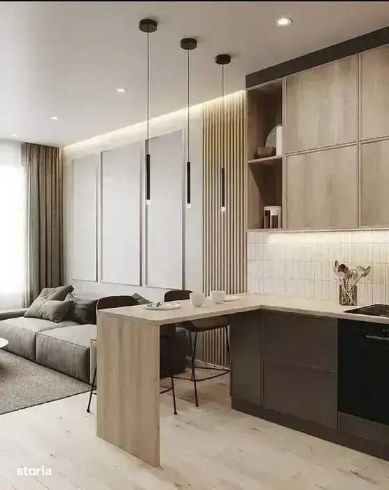 Garsonieră Modernă cu Balcon Panoramic in Ansamblu Premium — fotografia 3