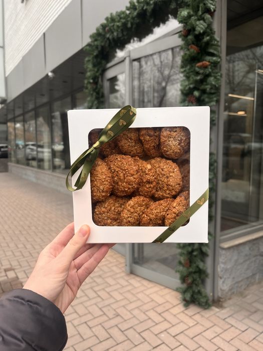 Домашнее овсяное печенье