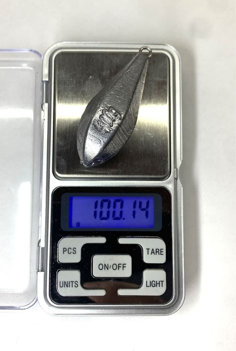 Форма для литья грузил 100,120гр