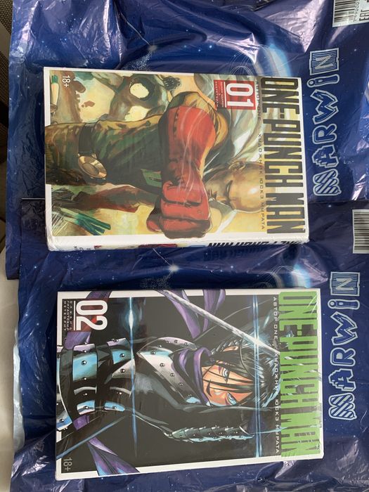 Манга ONE: One-Punch Man.