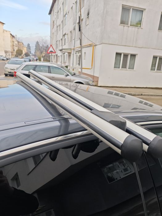 Bare transversale portbagaj universale cu prindere in punct fix