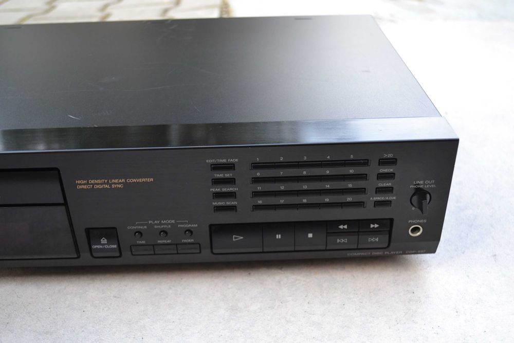 Cd Player Sony CDP 597