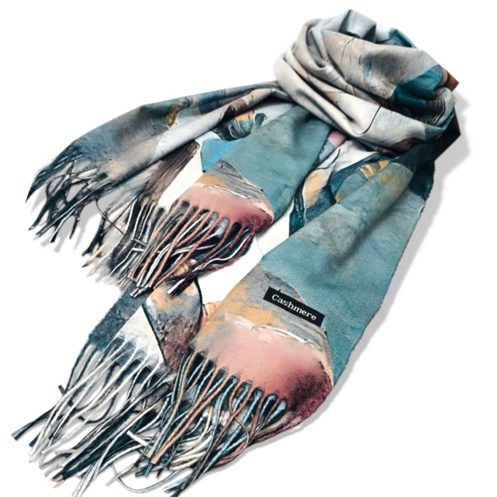 ПРОМО НОВИ кашмирени шлове с красиви десени и пухкави топли шалове