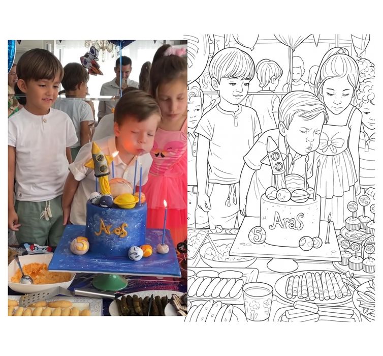 ПЕРСОНАЛИЗИРАНА книжка за оцветяване