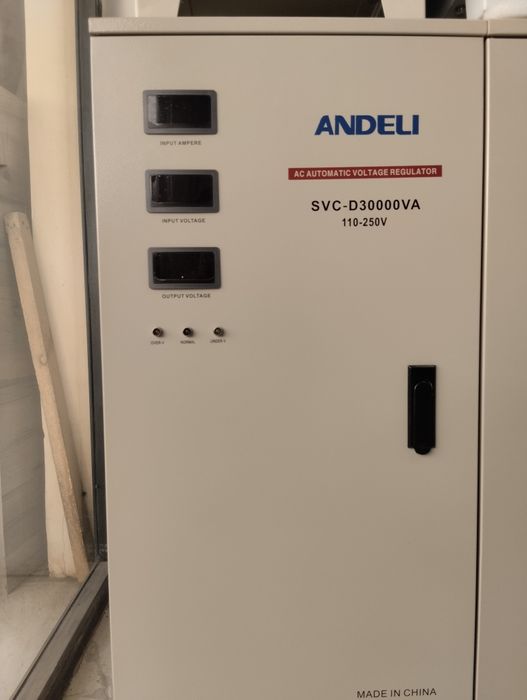 Stabilizator стабилизатор stabilzatr Andeli SVC 30-kva