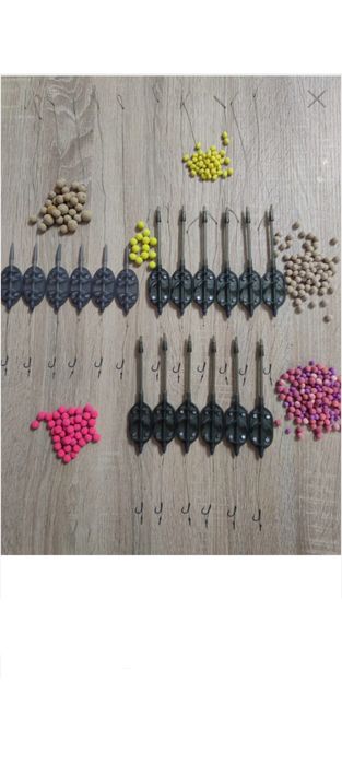 BAG-uri solubile și diferite monturi pescuit