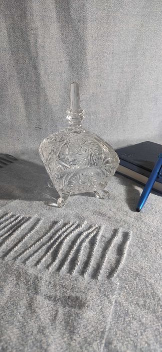 Хрусталь. Конфетница/варенница, ваза