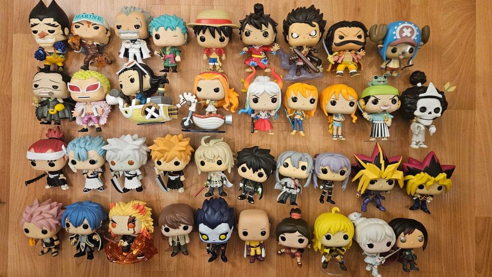 Anime Funko pop - Attack on Titan, Naruto, Tokyo Ghoul, One Piece и др
