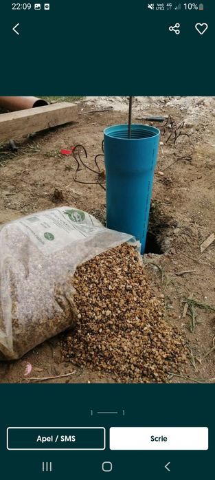 Foraje puțuri și denisipări piloni de sustinere