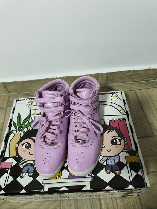 Adidasi  din piele naturala moale Reebok, mas 37