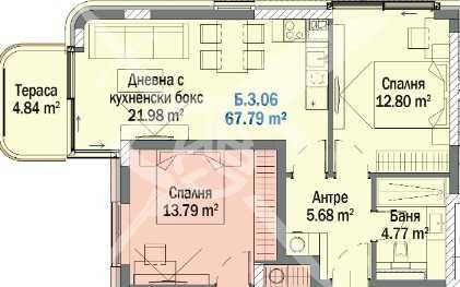 Продава се Двустаен апартамент в Китен - 67 кв.м за 1320 €/кв.м - Снимка #1